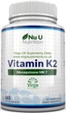 Originálny Nu Vitamín D3 10000 IU 365k.+K2 MK7 200 mcg 365t. Zásoba za rok Značka Nu U Nutrition