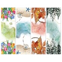 Набор из 4 закладок - ЧЕТЫРЕ СЕЗОНА