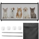 ВОРОТА БЕЗОПАСНОСТИ ДЛЯ СОБАКИ, КОШКИ, ДВЕРИ, БАРЬЕР ДЛЯ ДВЕРЕЙ ДЛЯ ЖИВОТНЫХ