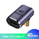 USB4.0, 40 Гбит/с, USB C, адаптер «папа-мама», 90 De
