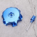 MOTORCYCLE CNC ALUMINUM COVER TANK GAS PLUG DO 50CC-160CC DIRT BIKE BLUE  photo 7