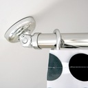 Адаптер Adah для хромированного стержня Fi 28 мм.