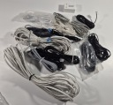 Телефонные кабели RJ11 различной длины - 11 шт.
