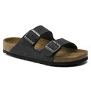 Birkenstock Arizona Женские формованные сандалии из промасленной кожи с мягкой стелькой