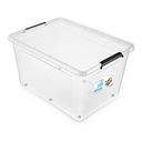 Большой контейнер объемом 145 л с крышками на колесах SimpleStore 1922 г.