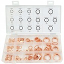 НАБОР МЕДНЫХ ШАЙБ, ПРОКЛАДОК, 220 ШТ.