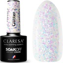 Гибридный лак для ногтей Claresa Glitter 2 5 мл