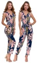 Женский летний комбинезон с длинными брюками MORAJ L