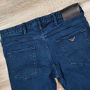 ARMANI JEANS Spodnie Jeans Logo r. 30 Fason zwężane