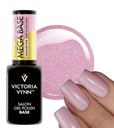 Гибридная база для ногтей с частицами Mega Base Shimmer Pink Victoria Vyn