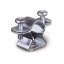 Металлический хомут, стальной держатель для труб СУЗ 30-38мм.