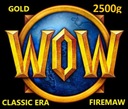 WOW CLASSIC ERA 2500 ЗОЛОТО 2,5 КАРАТНОГО ЗОЛОТА FIREMAW A/H