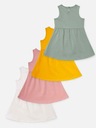 C&A 4-pak letnie sukienki z dżerseju 86 Szerokość pod pachami 28 cm