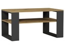 Мебель Журнальный столик скамейка полка A-5artisanmixanthracite 90x58x55см товар pl