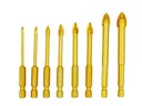 СВЕРЛА ДЛЯ СТЕКЛА, КЕРАМИЧЕСКОЙ ПЛИТКИ, СВЕРЛА 8 ШТ.