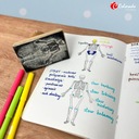 ПЕЧАТЬ – ЧЕЛОВЕЧЕСКИЙ СКЕЛЕТ – СПЕРЕДИ