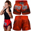 ТРЕНИРОВОЧНЫЕ ШОРТЫ BELTOR MUAY THAI 01 РАЗМЕР S КРАСНЫЕ СПОРТИВНЫЕ