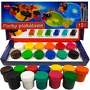 КРАСКИ ДЛЯ ШКОЛЬНЫХ ПЛАКАТОВ MONA 12 ЦВЕТОВ 20 МЛ