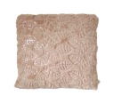 бежевая подушка 40x40 шуба итальянские листья