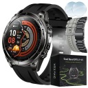 SMARTWATCH МУЖСКИЕ ДВОЙНЫЕ GPS КАРТЫ ЧАСЫ ВОДОНЕПРОНИЦАЕМЫЙ 5ATM ПОМОЩНИК AI AMOLED