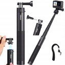 Hliníková selfie tyč 155 cm pre kamery so systémovým uchytením GoPro