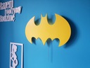 Nočná lampa Batman LED na batérie superhrdina na stenu do detskej izby Značka Moliland