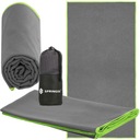 БЫСТРОСУХОЕ ПЛЯЖНОЕ ПОЛОТЕНЦЕ ИЗ МИКРОФИБРЫ 90х180см СПОРТИВНОЕ БОЛЬШОЕ