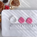 Мини-элементальный резак Gumdrop с закругленными углами, лунный ромб, форма пончика, пол