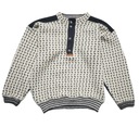 Devold vintage hrubý nórsky pánsky vlnený sveter XL