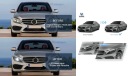 PROJECTEUR PHARE JEU VLAND COMPLET LED TUNING NOIR MERCEDES C-KLASA 205 14-22photo 13
