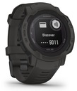 Графитовые умные часы GARMIN Instinct 2 с солнечной батареей