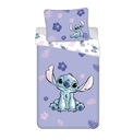 Хлопковое постельное белье Lilo и Stitch Stich 140x200 70x90 Хлопко -фиолетовый