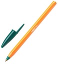 Ручка Orange Bic, зеленая