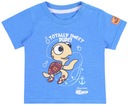 2x Modro-sivé tričko, tričko Nemo 9-12m 80 Veľkosť (new) 80 (75 - 80 cm)