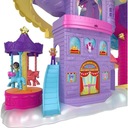 SADA POLLY POCKET DOMČEK DÚHOVÝ ZÁBAVNÝ PARK 2 BÁBIKY 25 DOPLNKOV GYK44 Batérie Nie