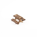 СКАМЬКА ДЛЯ ПИКНИКА для леса в банке, модель из фанеры