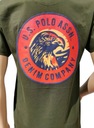 U.S. POLO ASSN bavlnené tričko logo khaki S Odtieň kaki