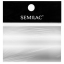 SEMILAC Folia transferowa do paznokci 01 Silver srebrna foil