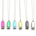 МИНИ ГОРМОНИКА НА ЦЕПОЧКЕ - ЧЕРНАЯ