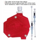 MOTORBIKE CASKGLUT CLUTCH CULL CABLE ВАЖІЛЬ CNC АЛЮМІНІЄВА ЗАМІНА 9V  фото 7