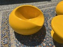 KRESLÁ + STOL Eero Aarnio pre Asko Egg Chair, 1960 Druh nábytková súprava