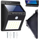 СОЛНЕЧНАЯ ЛАМПА С ДАТЧИКОМ ДВИЖЕНИЯ И ЗАСУМЕРКИ 20 светодиодов