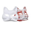 10 × Терианская маска для лица кошки на Хэллоуин своими руками