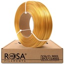 Нить Rosa3D ReFill PET-G Standard Gold Metalic 1кг 1,75мм