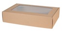 Коробка с окошком 550x300x150 Картонная коробка Подарочная упаковка