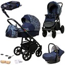 Коляска BabyLux ColorLux 4в1 + база Isofix