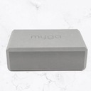 Блок для йоги Myga Foam Block - серый