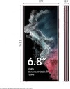 Смартфон Samsung Galaxy S22 Ultra 8 ГБ/128 ГБ красный