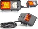 JUEGO FAROS AL PARTE DELANTERA DIODO LUMINOSO LED 12-24V URSUS C-330 C-360 