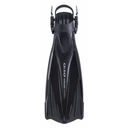 Ласты TUSA IMPREX DUO SF0102 BK черные, размер L/46-52